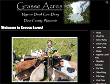 Tablet Screenshot of grasseacres.com
